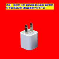 小功率充电器蓝牙耳机小台灯音响手机通用5v1a直快充0.5插头usb2a|5V1a白色充电头