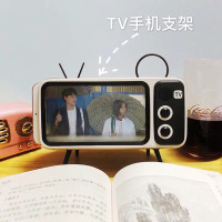 复古电视机tv造型手机架追剧神器桌面手机音响看视频蓝牙音箱