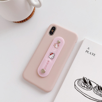 推拉式手机扣指环扣桌面支撑懒人看电视指环女男多功能壳卡扣卡通环扣可爱环指薄伸缩粘贴式手机背贴扣