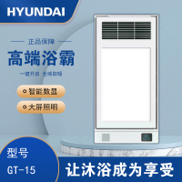 HYUNDAI韩国现代浴霸吊顶电器(GT-15)集成吊顶式风暖卫生间家用取暖五合一嵌入式浴室