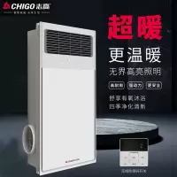 志高 电器 多功能浴霸(ZG-T100)集成吊顶式风暖卫生间家用取暖五合一嵌入式浴室