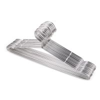 加粗实心多功能不锈钢衣架晾衣家用无痕衣架子成人晒衣服儿童衣撑晒被子