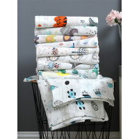 纯棉纱布婴儿浴巾儿童被宝宝超柔软吸水全棉毛巾盖被抱被薄款