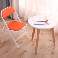 罗门小折叠椅小童椅子家用儿童靠背椅矮凳子便携卡通折椅金属座椅