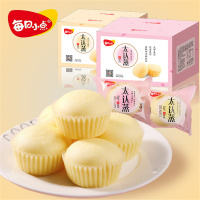 蒸蛋糕奶香1000g整箱小面包营养早餐糕点零食