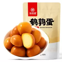鹌鹑蛋60g*2袋无壳卤蛋零食休闲小吃即食盐焗熟铁蛋小包装