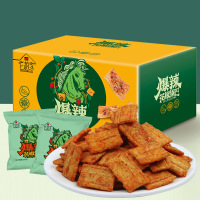 花椒锅巴300g/盒网红小零食膨化食品麻辣味锅巴整盒