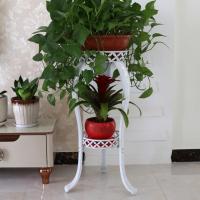 店庆特惠欧式铁艺花架加厚多层客厅阳台落地室内绿萝吊兰花盆架特价