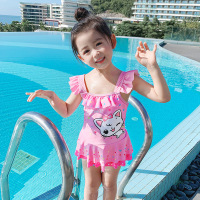 儿童连体泳衣夏季可爱女宝宝公主泳衣女童泳衣婴幼儿速干泡温泉游泳衣