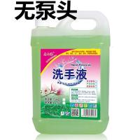 9斤植物芦荟清香(带压力泵头) [大桶9斤]芦荟抑菌洗手液花香百合大桶散装补充装家用酒店餐厅