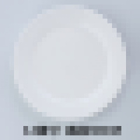 瓷碟西餐国画白瓷盘画画平底盘圆盘牛排盘碟子餐具菜盘子陶瓷浅。 12英寸平盘