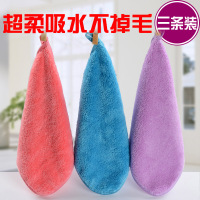 珊瑚绒抹布吸水不毛加厚厨房毛巾抹布洗碗擦桌子家具清洁布