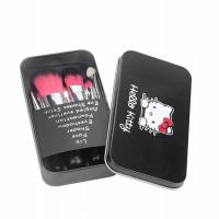 5/7/12多规格独角兽化妆眼影腮红刷子初学者套装 7支KT黑色盒装