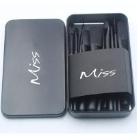 5/7/12多规格独角兽化妆眼影腮红刷子初学者套装 12支MISS黑盒装