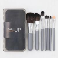 5/7/12多规格独角兽化妆眼影腮红刷子初学者套装 7支灰色透明盒装