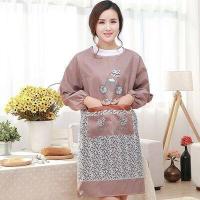 厨房裙新款衣服维闱时尚做饭伟女群围裙围女式韩版韦成人 女孩骑车咖啡