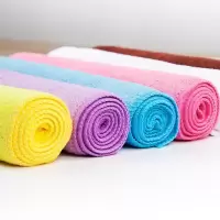 阿姨擦车巾搞卫生洗碗不毛饭店厨房用的毛巾抹布餐厅特大擦玻璃 颜色混搭30*30㎝中厚10条装