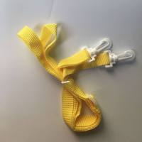 儿童小孩保温杯水壶宝宝水杯背带绳挂钩斜挎绳子挂绳配件提绳带子 黄色加长背绳一条