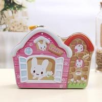 大号个性小型简易储钱罐密码私人百宝箱儿童玩具带锁 收纳盒存钱 吉普车绿色