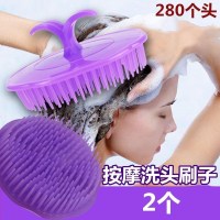 疏通挠洗发洗头圆形软毛刷梳头发仪器家用刷子梳按摩子防静电 20个装