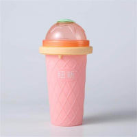 可以水洗的懒人抹布烹饪30撕可水洗60张洗碗布擦手吸水同款油污 H13-冰淇淋粉红色捏捏杯(抖音同款)款)送勺子