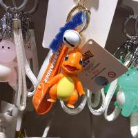 miniso名创优品宝可梦挂件皮卡丘可爱包包挂饰可达鸭钥匙扣正品 妙蛙种子+胖丁[挂件钥匙扣]