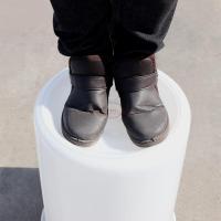 大小塑料桶加厚60升带盖储水桶160升铁柄大圆桶化工桶家用食品桶 160L白色带盖装水240斤