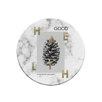 硅藻泥杯垫洗漱台皂垫吸水速干隔热垫茶垫洗手台皂盒大理石纹防滑 y-15