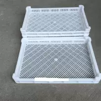 塑料筐单冻器烘干托盘 晾晒盘冷冻盘海参盘 塑料鱼盘 3号轻590*3 平角大眼880*480*65毫米