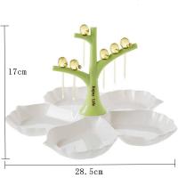 欧式家用客厅多格水果盘新款创意瓜子盘点心糖果盘零食收纳干果盘