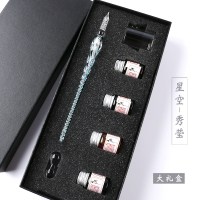 生日女生闺蜜毕业送老师同学纪念品开学文艺复古不走寻常路 秀莹（浅蓝）大礼盒