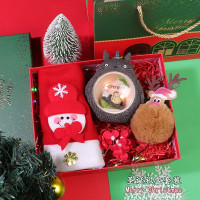 跨年夜小留纪念精致跨年男朋友女生创意生日可爱 躺姿+圣诞帽+挂件