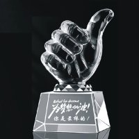 初中高考加油励志生日毕业创意送同学儿子女儿成年18岁成人礼 为梦想加油大拇指12厘米高不发光