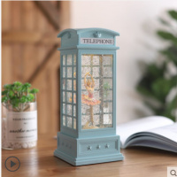 生日少女心杂货店的创意闺蜜送男女朋友特别38女王三八妇女节 电话亭芭蕾舞(音乐款+usb)