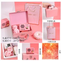 少女心杂货店的成年生日18岁女生送给闺蜜精致小创意网红实用 复古音响无框[手提箱礼盒]