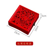 结婚证盒结婚女送新人哥哥嫂子姐姐朋友闺蜜新婚夫妇实用礼品 比翼连枝款预售3月底发货