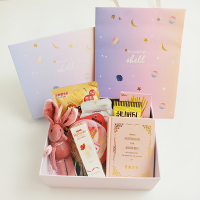 情人节创意生日少女心杂货店送给闺蜜的精致送女朋友特别实用 网红零食包+6款礼品+答案之书
