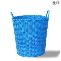 。创意家居懒人生活日用品卧室客厅房间装饰品小百货实用脏衣筐 粗特大号纯蓝色