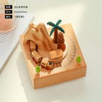 情人节创意礼品音乐盒送女友男朋友老婆闺蜜女生情侣精致生日 过山车-青花瓷