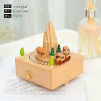 情人节创意礼品音乐盒送女友男朋友老婆闺蜜女生情侣精致生日 过山车-千与千寻