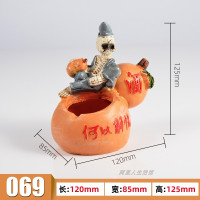 烟灰缸骷髅头烟缸创意个性时尚烟灰缸送男友生日礼品复古摆件 069