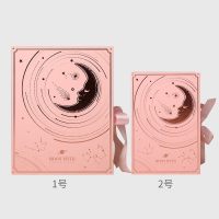 衣服大号物人的可爱盒带包装超大生日长方形礼手提袋创意裙子送 星月神话 1号礼盒+礼袋+贺卡[送碎纸]