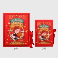 衣服大号物人的可爱盒带包装超大生日长方形礼手提袋创意裙子送 财神猪 2号礼盒+礼袋+贺卡[送碎纸]