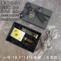 生日裙子包装盒韩版礼盒礼品盒长方形口红空盒大号盒子可爱 送拉菲草/贺卡/礼品袋/许愿兔/灯 1号18*12*6cm