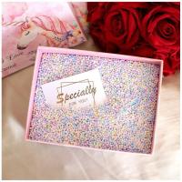 简约包装盒盒子风礼品空ins小送女友礼盒口红盒生日精美韩版 独角兽空盒+流星球 大号方盒:内径19.5*19.5*8CM