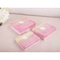 。特大超大号长方形礼服婚纱礼品盒黑色高跟鞋包装西装盒定礼 幻影红色 6号22CMX17CMX6.5CM送礼品袋