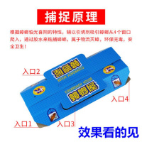 蟑螂屋蟑螂药粘贴家用强力灭蟑清除杀蟑螂捕捉器粘板药全窝端 5个蟑螂屋和5包引诱剂