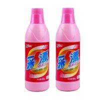 正品彩漂液家用彩漂粉儿童彩色衣服漂白剂白色漂白液护色衣服去 彩漂液[升级700克*2瓶]