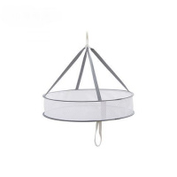 晒衣篮晾衣网晾晒网衣服平铺的网兜家用晾袜子神器毛衣专用晾衣架 灰色 61CM[大号单层]