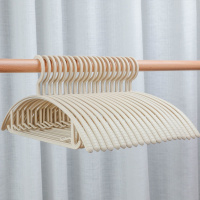 宽肩成人防滑衣架挂无痕晾衣架家用衣服架衣撑塑料大衣架子晒衣服 品牌景康(北欧卡)20个西服款